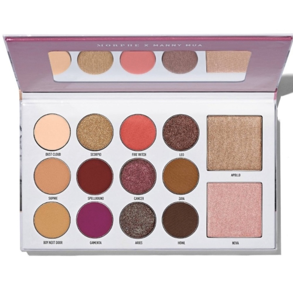 Morphe X Manny Mua makeup palette